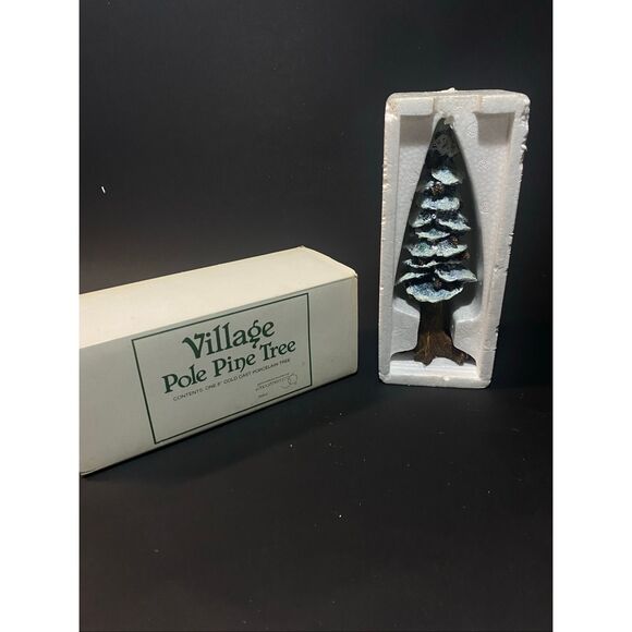 Department 56 Village Accessory 8" Pole Pine Tree - Picture 2 of 4